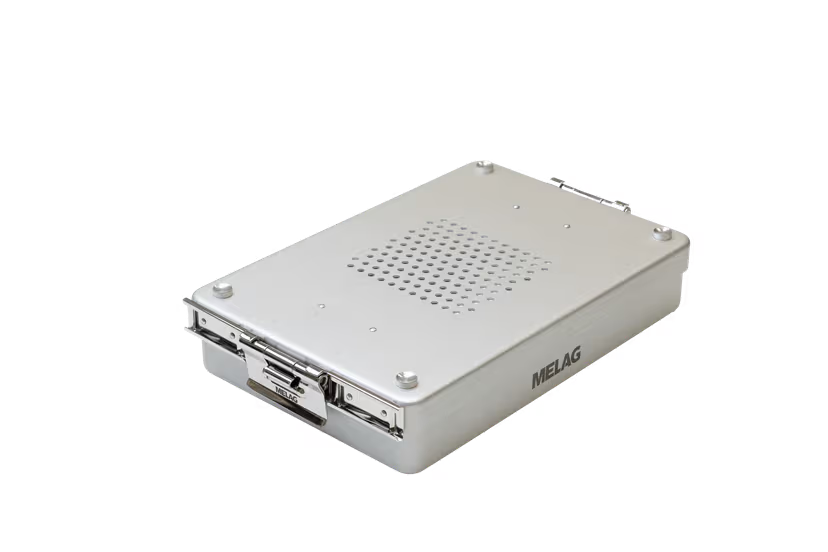 [DK]Sterilisationsbeholder, MELAstore Box Compact, lukket